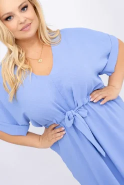 Baby blue Sukienka MICHIGAN<Polski Sale