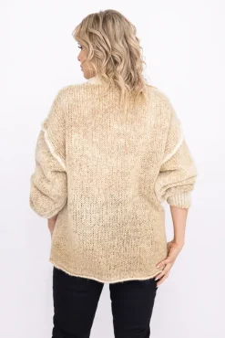 Sweter z półgolfem FERIN<Włoski Clearance
