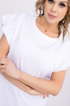 Biała Bluzka BELLO<Polski Discount
