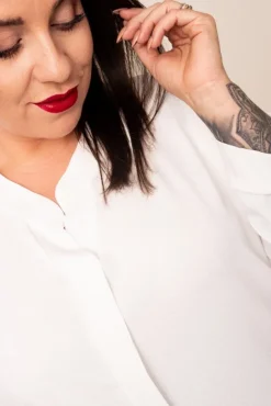 Biała Koszula AGILE<Polski Online