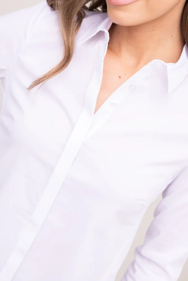 Biała Koszula NYMERO<Polski Hot
