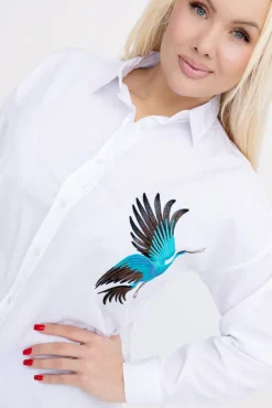 Biała Koszula SEVIN< New
