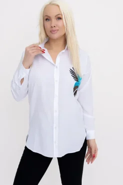 Biała Koszula SEVIN< New