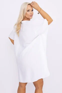 Biała Sukienka KIRMEN<Włoski Online