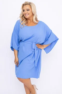 Błękitna Tunika kimono LUNDIA<Polski New