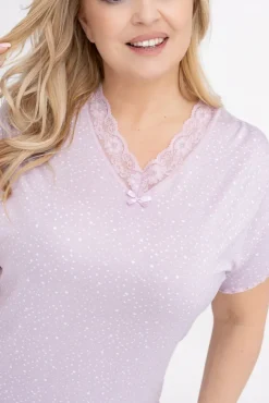 Bladoróżowa Piżama RAMANI Wzór 1< Hot