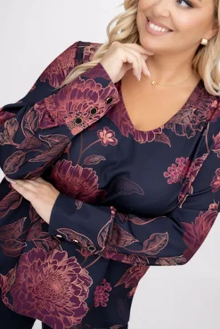 Bluzka Elegancka XEVIN Wzór 2<Polski Best