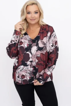 Bluzka Elegancka XEVIN Wzór 3<Polski Hot