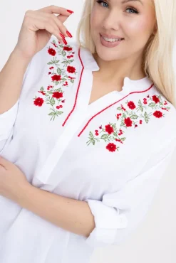 Bluzka z haftem IRIALI Wzór 4< Hot