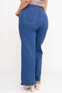 Ciemnoniebieskie Spodnie jeansowe BEGORIO< Clearance