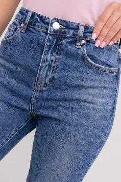 Ciemnoniebieskie Spodnie Jeansowe KARMEN<Włoski Hot