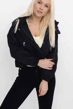 Czarna Kurtka ASNEL< Hot