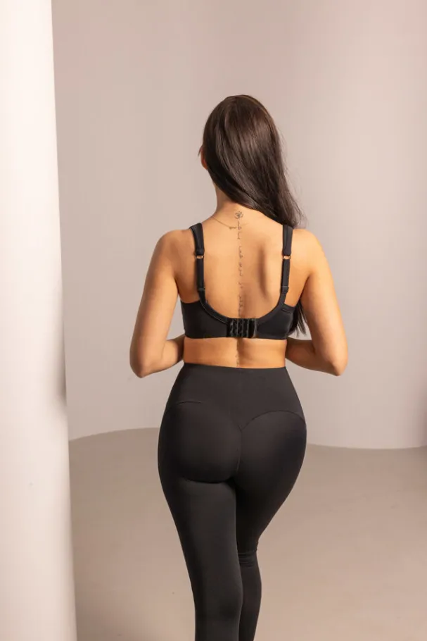 Czarny Biustonosz ACTIVE Sport Bra<Polski Sale