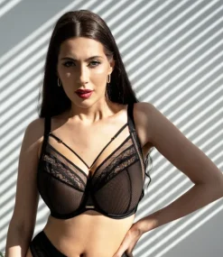 Czarny Biustonosz HYPNOTIC Soft Full Cup<Polski Discount