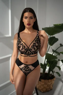 Czarny Biustonosz VENUS Bralette<Polski Sale