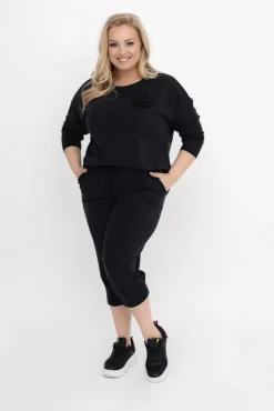 Czarny Dres SIADORI<Włoski Sale