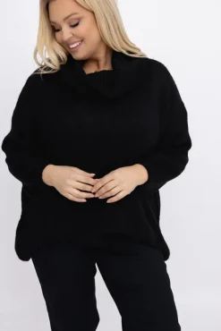 Sweter z golfem DELIO<Włoski Discount
