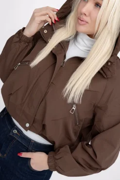 Czekoladowa Kurtka ASNEL< Hot