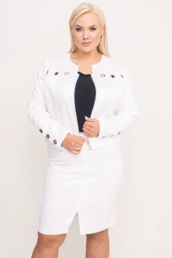 Ecru Żakiet TREGIDA<Polski Sale