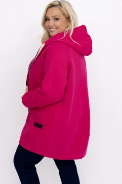 Fuksjowa Bluza dresowa FERINA<Włoski Discount