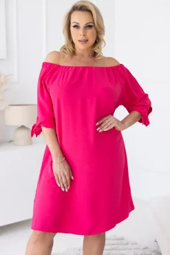 Fuksjowa Sukienka ROSINA<Polski Online