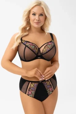 G002 biustonosz miękki czarny LILU<Gorsenia Hot