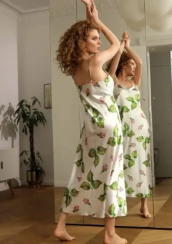 Halka satynowa FLOWERS DK-HI 007<Polski Discount
