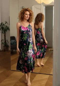 Halka satynowa FLOWERS DK-HI 001<Polski Discount