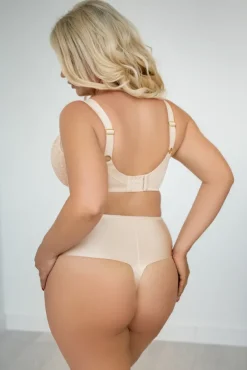 Jasnobeżowy Biustonosz MISS Soft Full Cup<Polski
