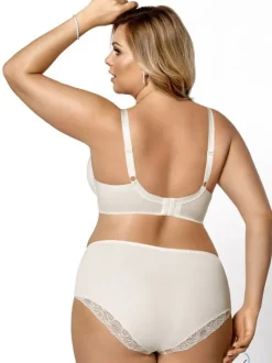K425 biustonosz miękki BIG śmietanowy CASABLANCA<Gorsenia New