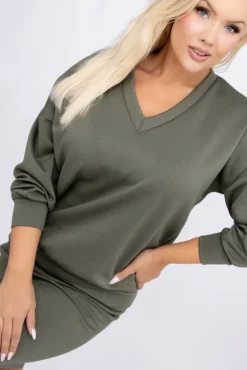 Khaki Komplet dresowy REMENTINO<Włoski Discount