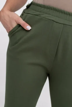 Khaki Spodnie COVENTI<Włoski Online