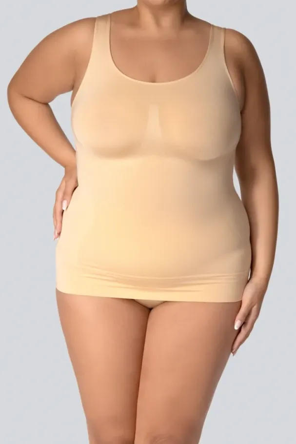 Koszulka wyszczuplająca SMOOTHWEAR CHAMPAGNE PEARL<Polski Sale