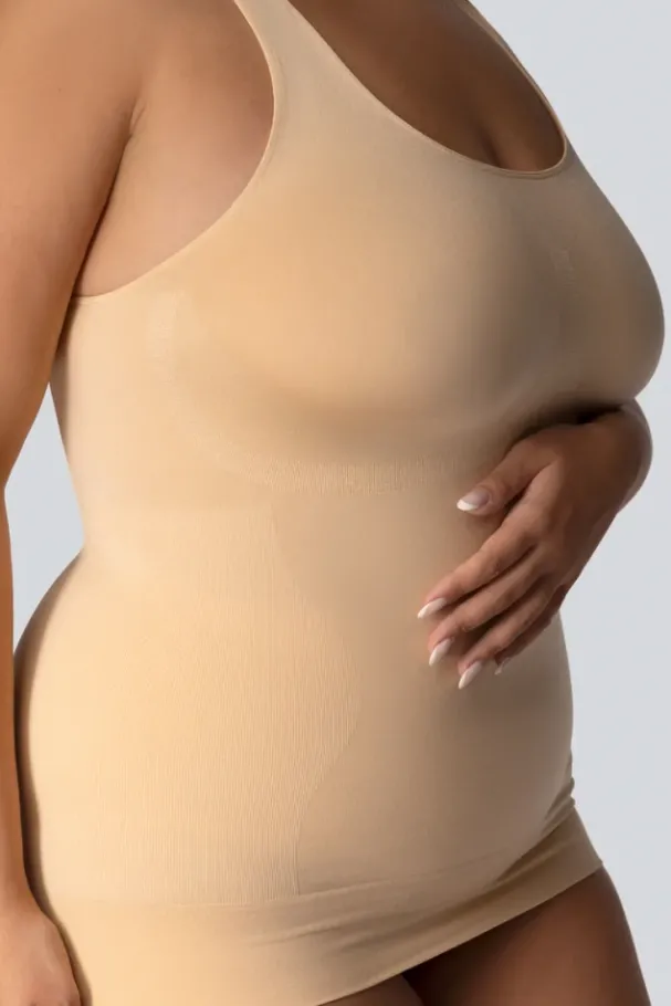 Koszulka wyszczuplająca SMOOTHWEAR CHAMPAGNE PEARL<Polski Sale