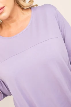Liliowa Sukienka BALIN<Polski