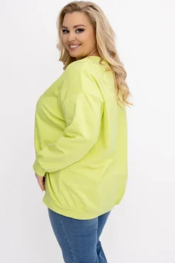 Limonkowa Bluza LINDI<Włoski Best