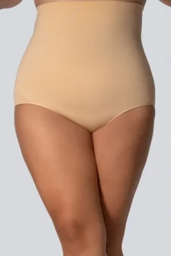Majtki wyszczuplające HIGH-WAISTED SMOOTHWEAR CHAMPAGNE PEARL<Polski