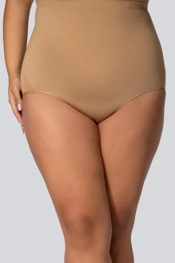 Majtki wyszczuplające HIGH-WAISTED SMOOTHWEAR GOLDEN PEARL<Polski Clearance