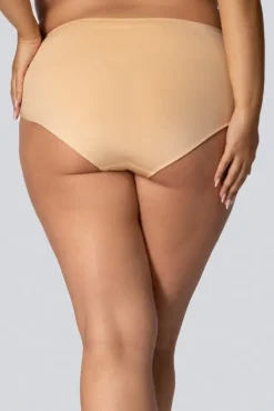 Majtki wyszczuplające MID-WAISTED SMOOTHWEAR CHAMPAGNE PEARL<Polski Outlet