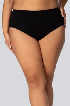 Majtki wyszczuplające MID-WAISTED SMOOTHWEAR ONYX<Polski Online