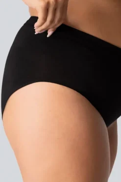 Majtki wyszczuplające MID-WAISTED SMOOTHWEAR ONYX<Polski Online