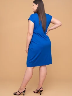 Niebieska Sukienka KAYANO<Polski Online