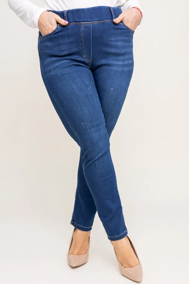 e Jegginsy jeansowe VERZI< Clearance