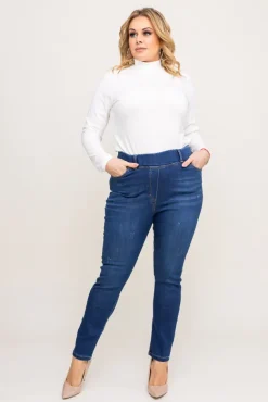 e Jegginsy jeansowe VERZI< Clearance