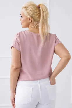 Pudroworóżowa Bluzka z wisiorkiem FAIRY<Włoski Online