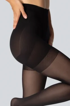 Rajstopy MICRO PUSH-UP 50DEN NERO<Polski Outlet