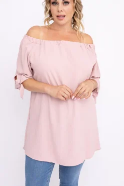 Różowa Bluzka RONI<Polski Sale