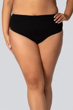Stringi wyszczuplające MID-WAISTED SMOOTHWEAR ONYX<Polski Sale