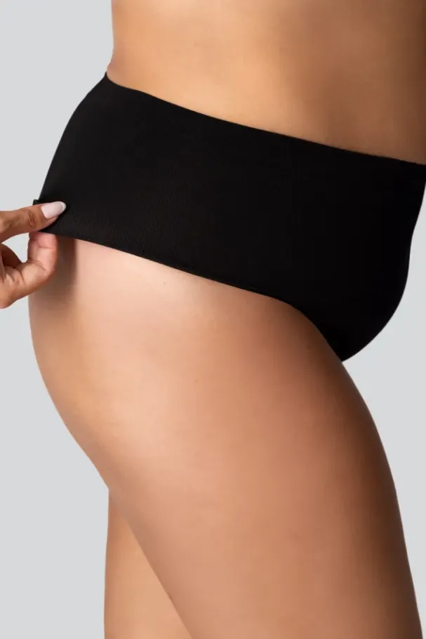 Stringi wyszczuplające MID-WAISTED SMOOTHWEAR ONYX<Polski Sale