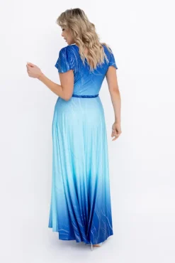 Sukienka błyszcząca VAYANA Wzór 5<Polski Online